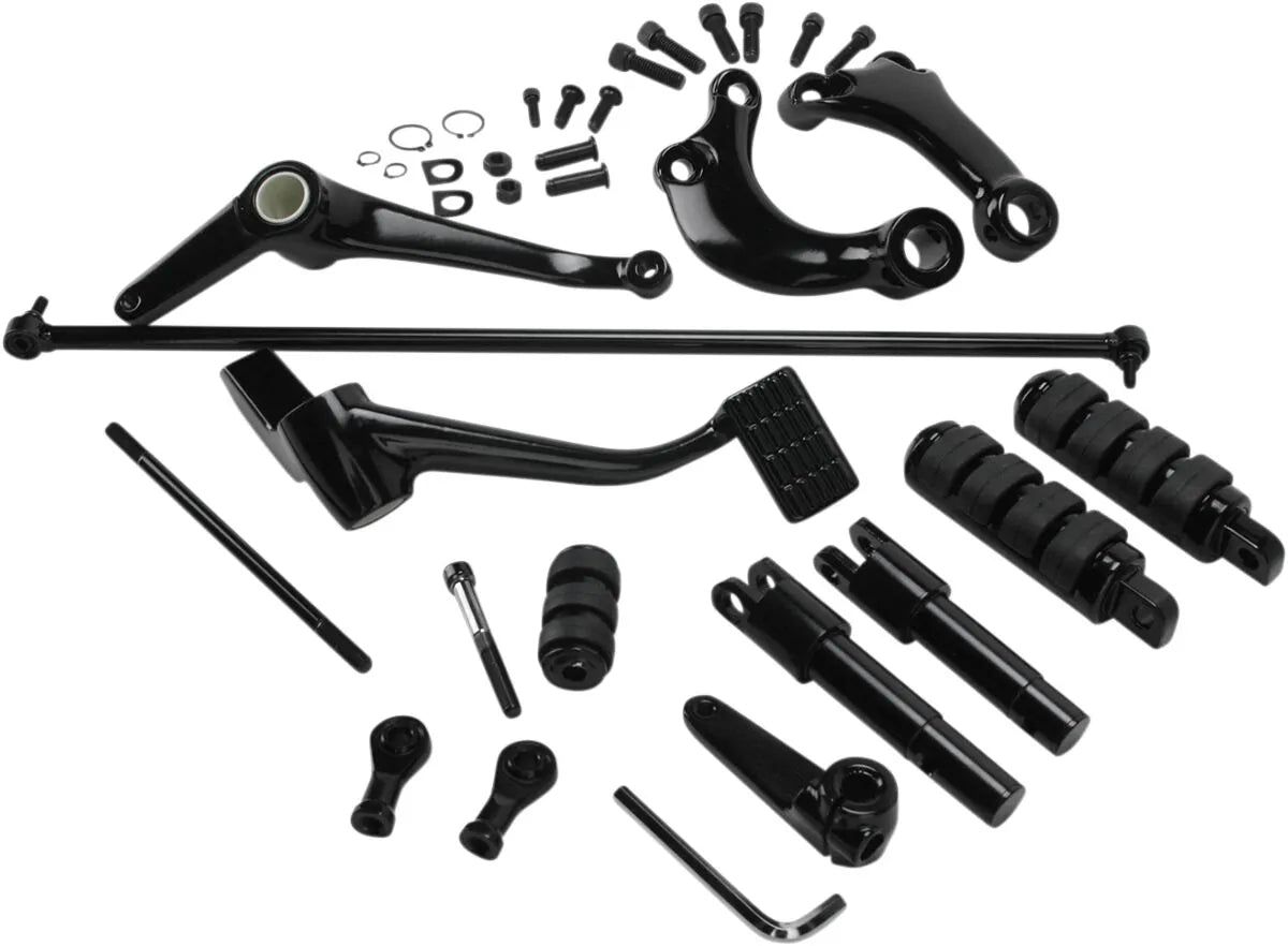 Drag Specialties Forward Control Kit - Black Anodized