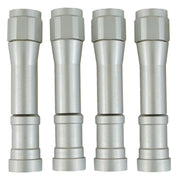 Dippert Panhead aluminum pushrod cover set - Silver
