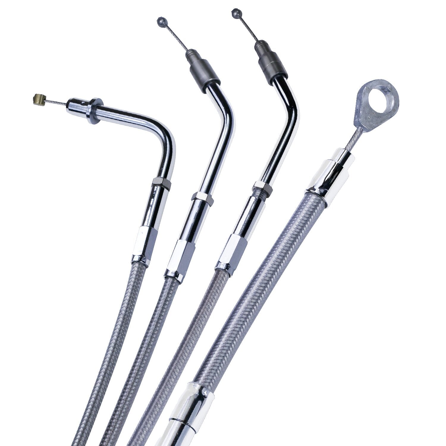 Barnett clutch cable - Braided - +4"