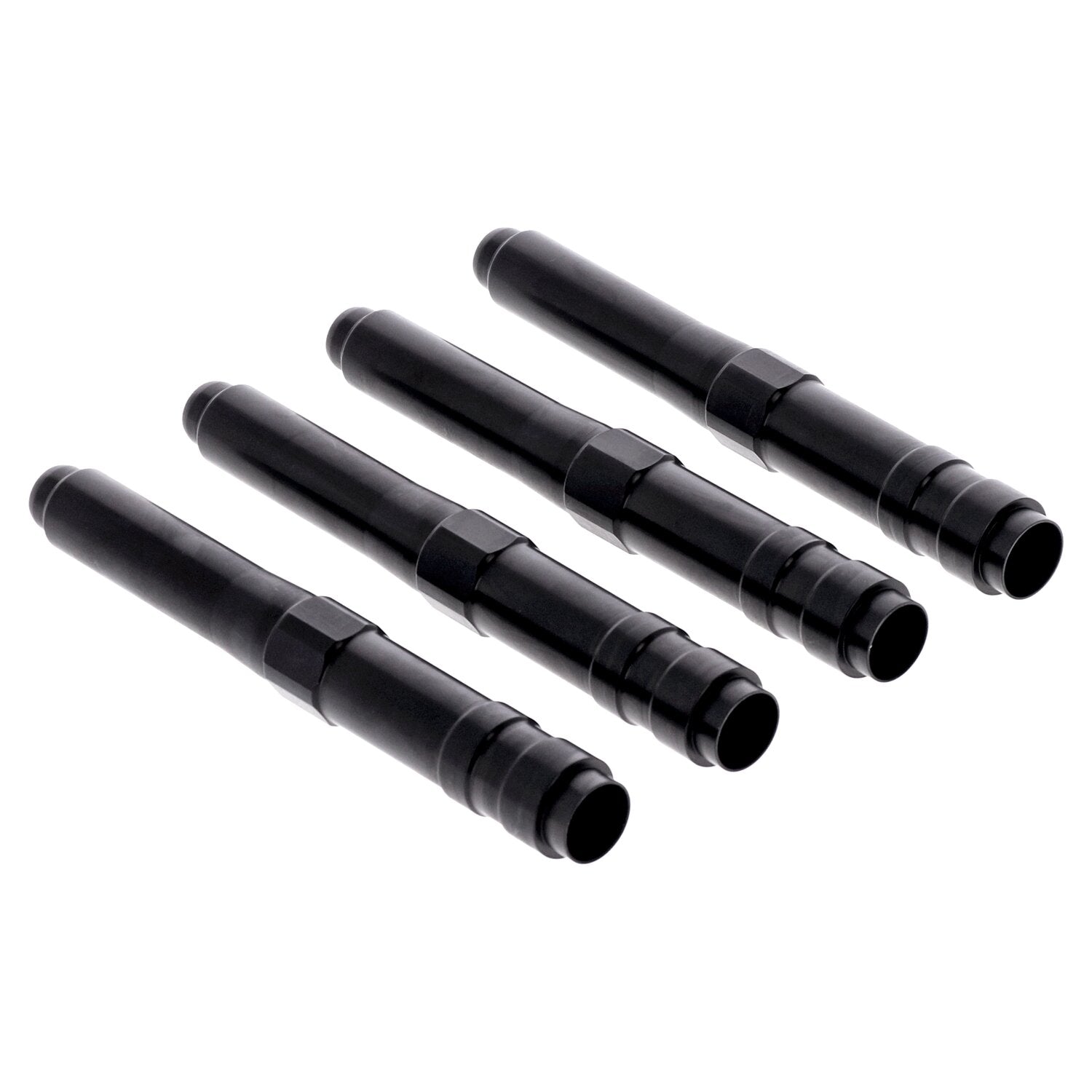 Dippert 04-up XL aluminum pushrod cover set - Black