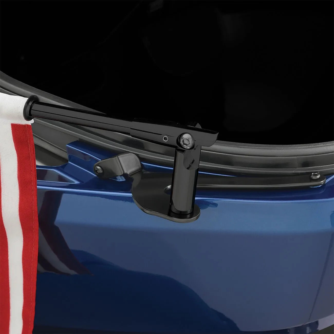Show Chrome Flag Pole For Can-am Rt Trunk - Left Side