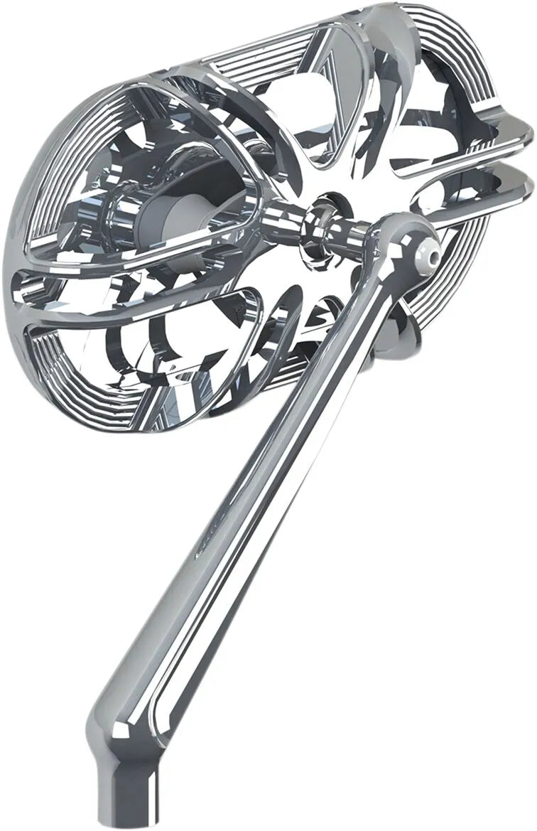Arlen Ness Caged Series Mirror - Chrome
