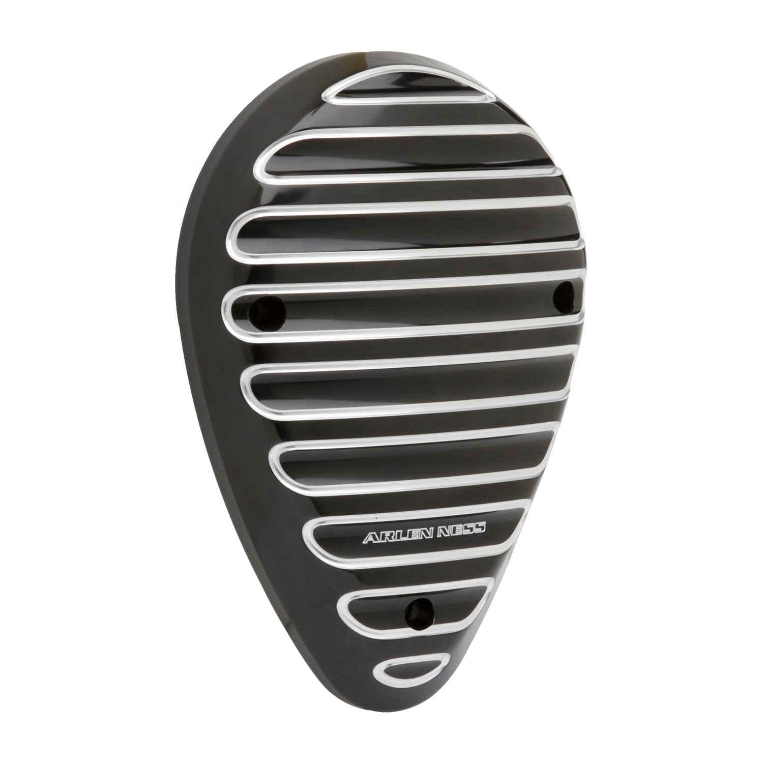 Arlen Ness Finned horn cover black