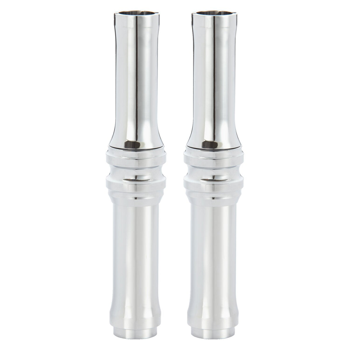 Arlen Ness M8 10-Gauge pushrod cover set - Chrome