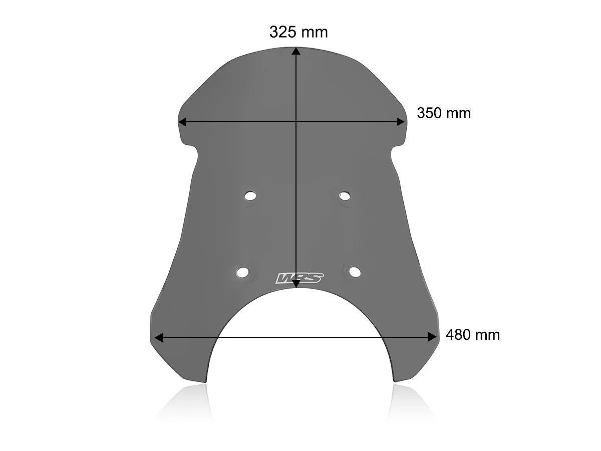 Wrs Windscreen - Dark Smoke