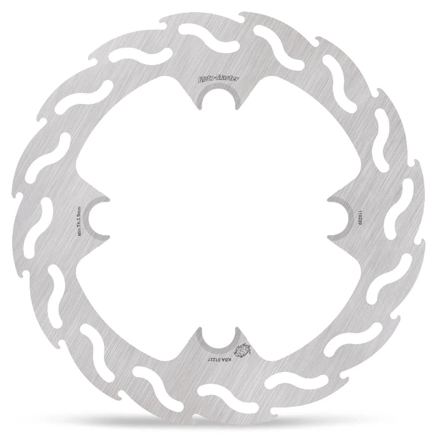 Moto-master Flame Series Rear Brake Rotor - Rear