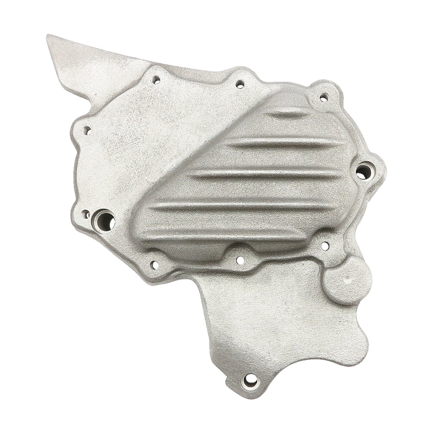 EMD ribbed sprocket cover XL - Raw finish