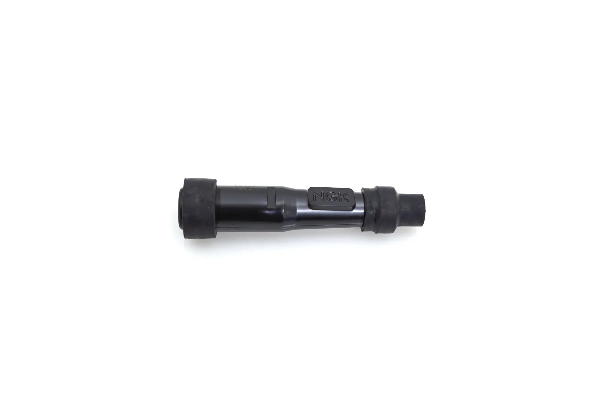 Ngk Spark Plug Cap - Straight, Black