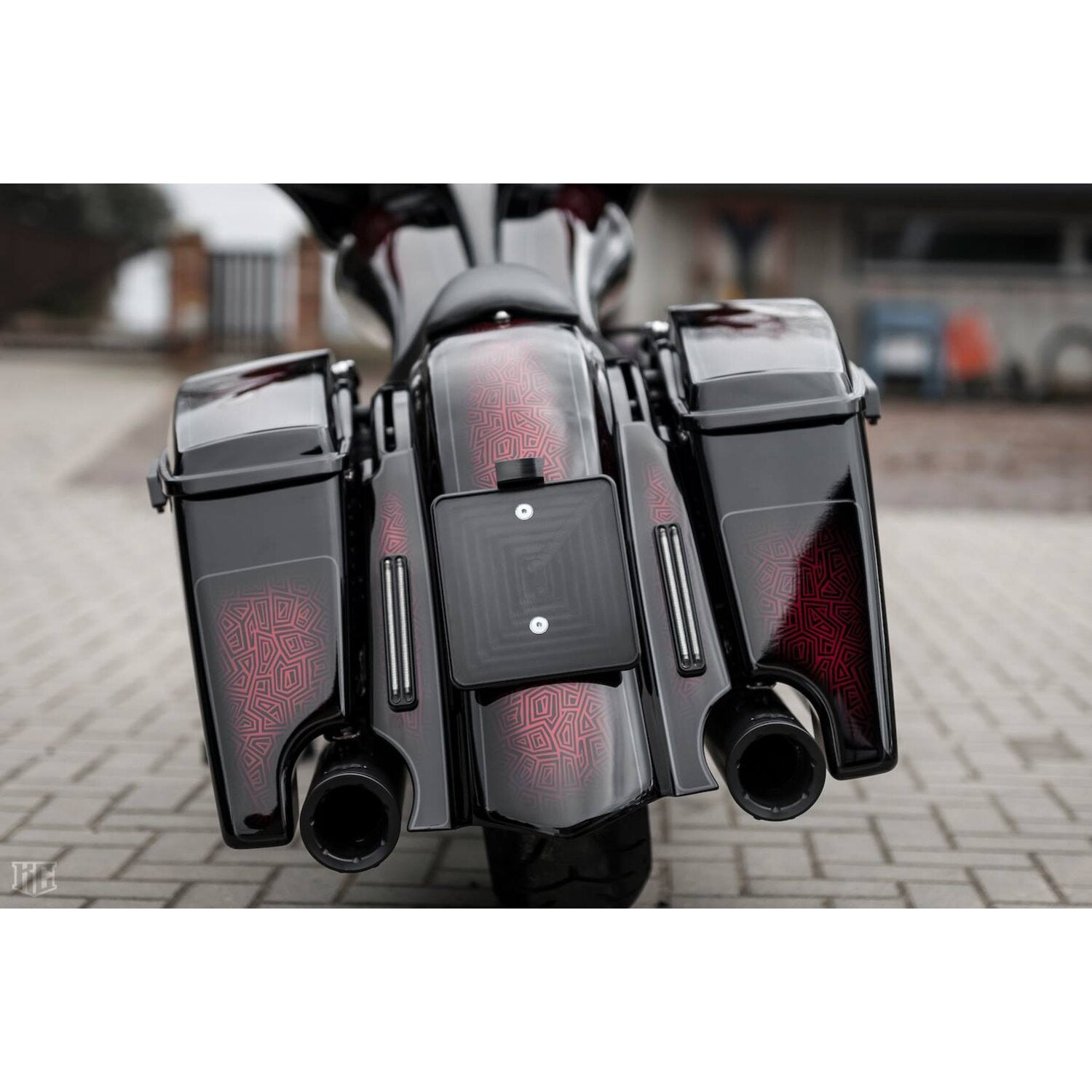Killer Custom extended rear fender "Flow"