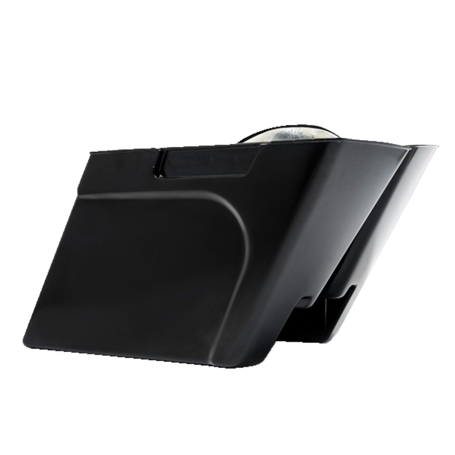 Killer Custom 4″ stretch Down extended saddlebags