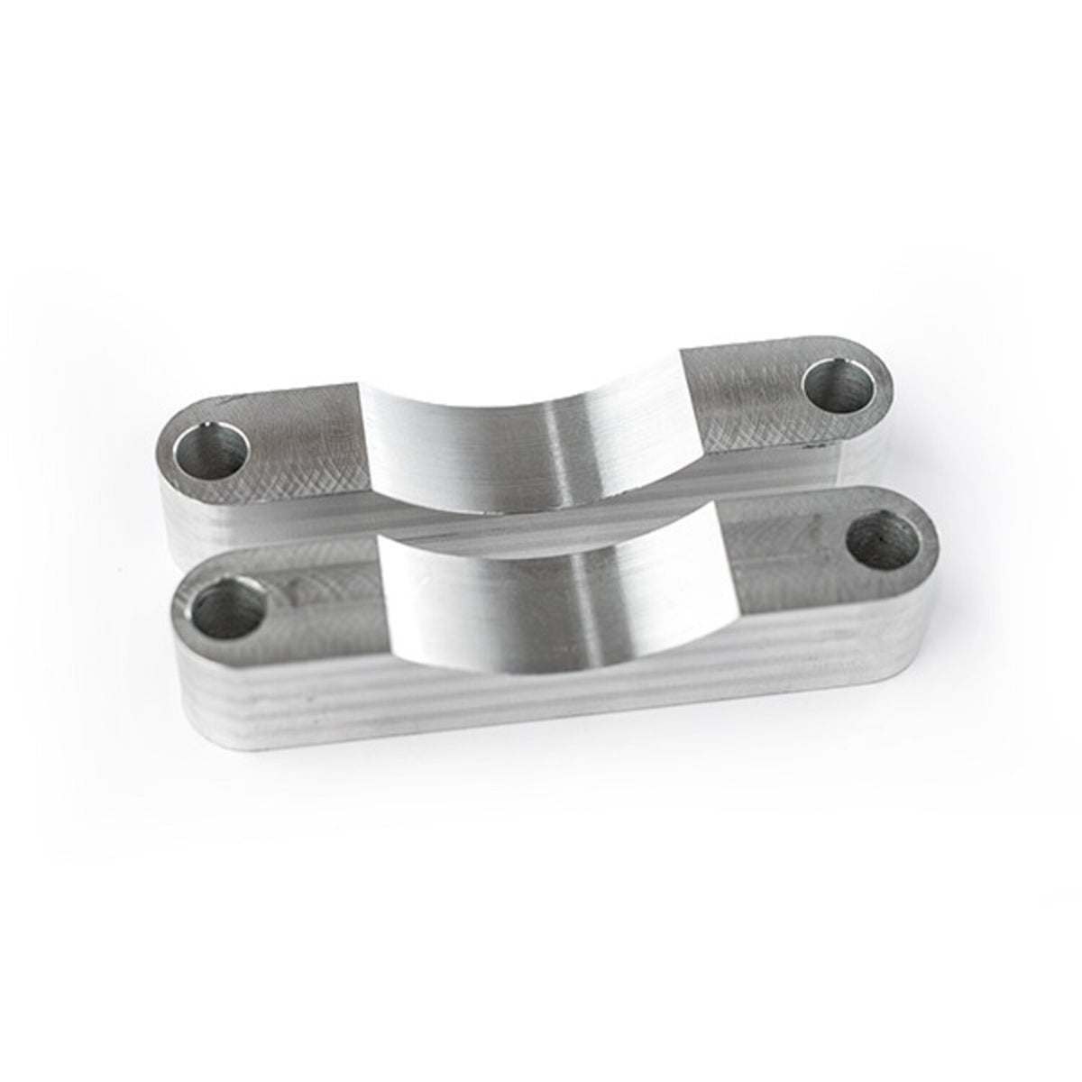 Killer Custom front fender spacers - Raw aluminum