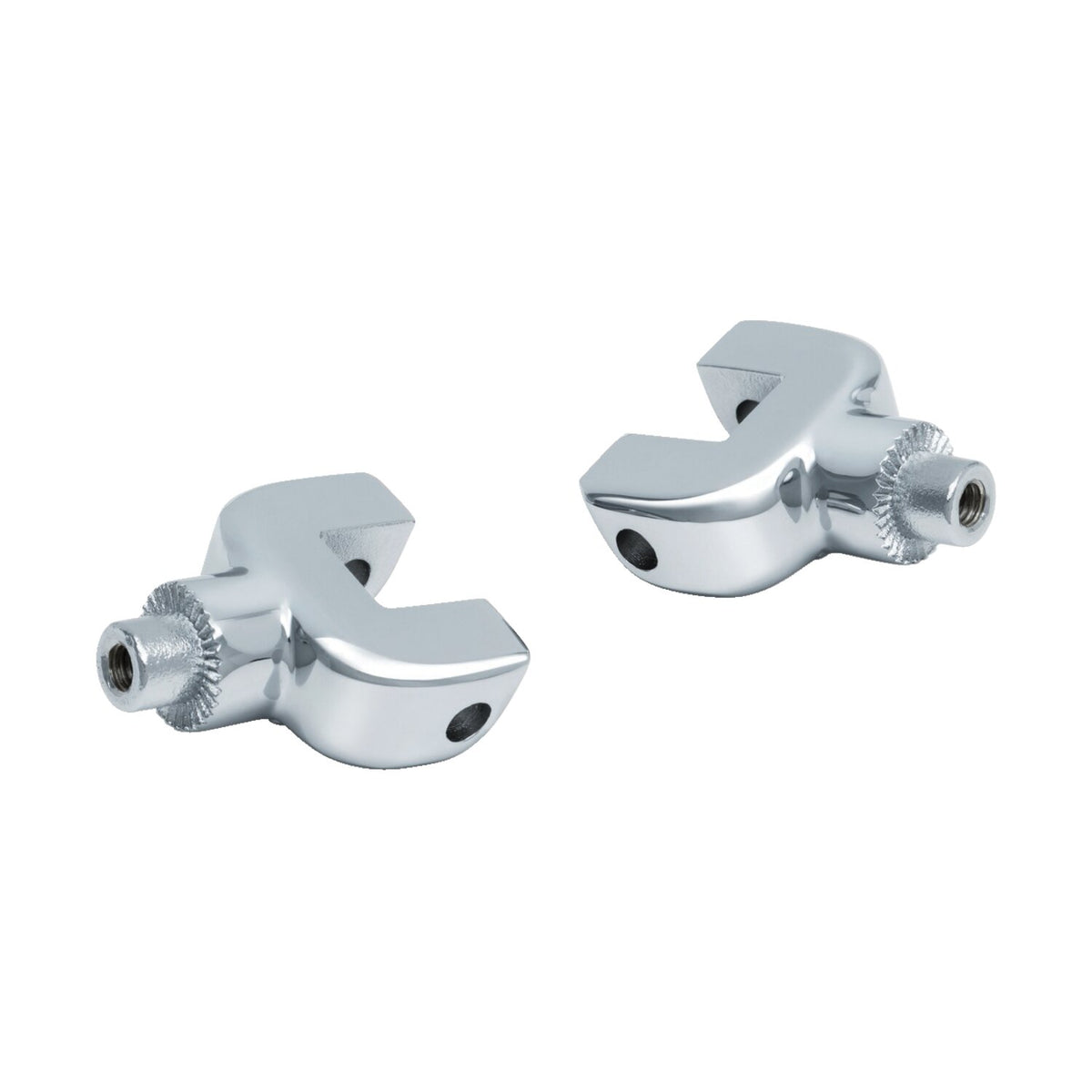 Kuryakyn Splined passenger peg/floorboard adapter chrome