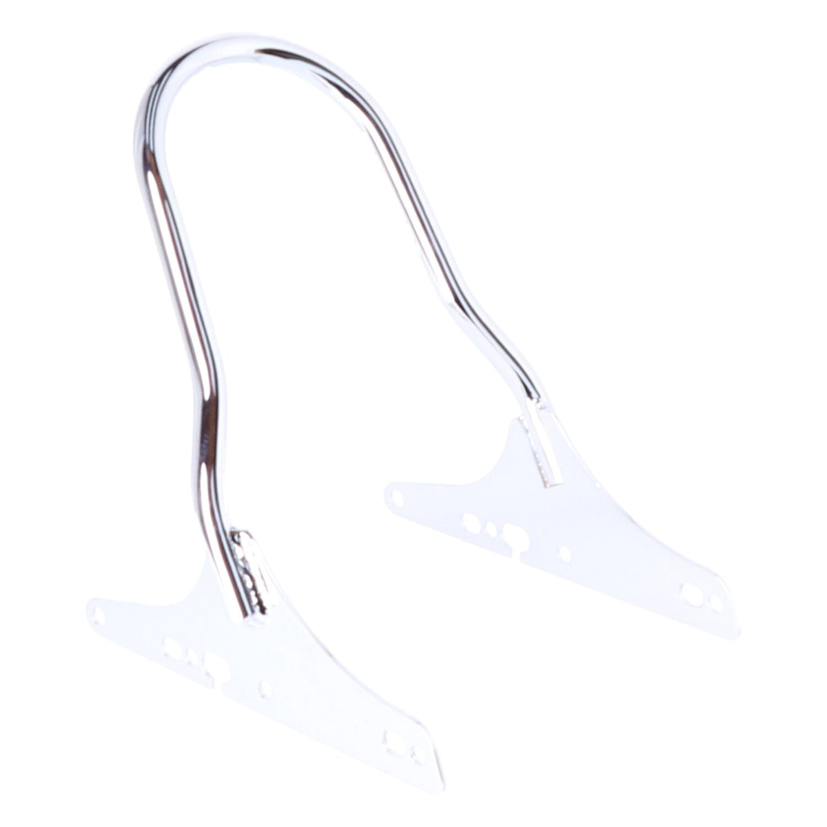 MCS Sissy bar kit 10.50" upright chrome