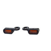 MCS Fastline below bar LED turn signal set - Black