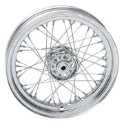 MCS 3.00 x 16 wheel 40 spokes chrome