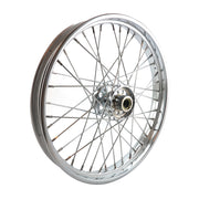 MCS 2.15 x 21 front wheel 40 spokes chrome