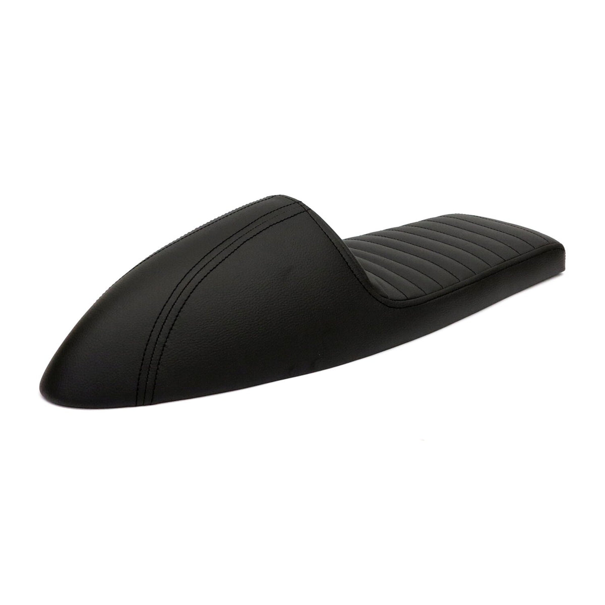 C-Racer FL Classic solo seat - Long cowl - Black