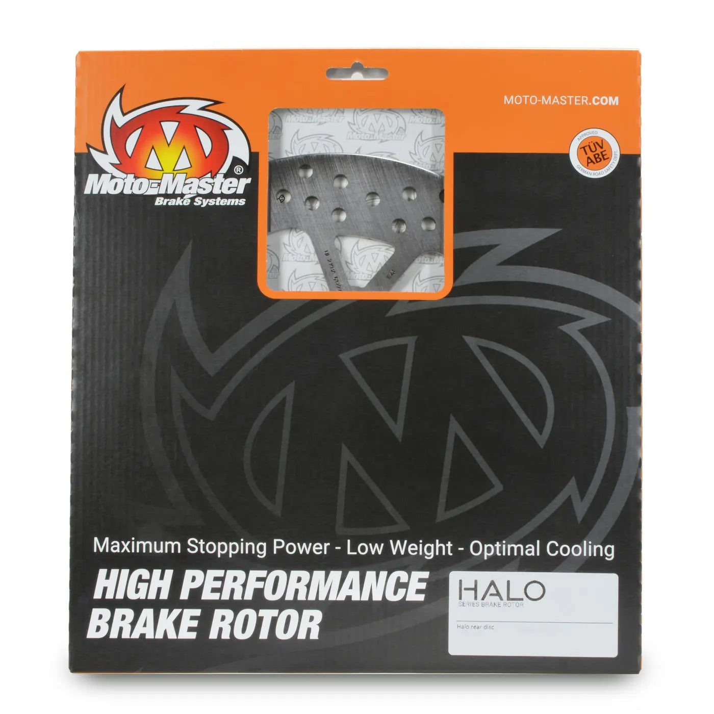 Moto-master Halo Series Fixed Brake Rotor - Rear
