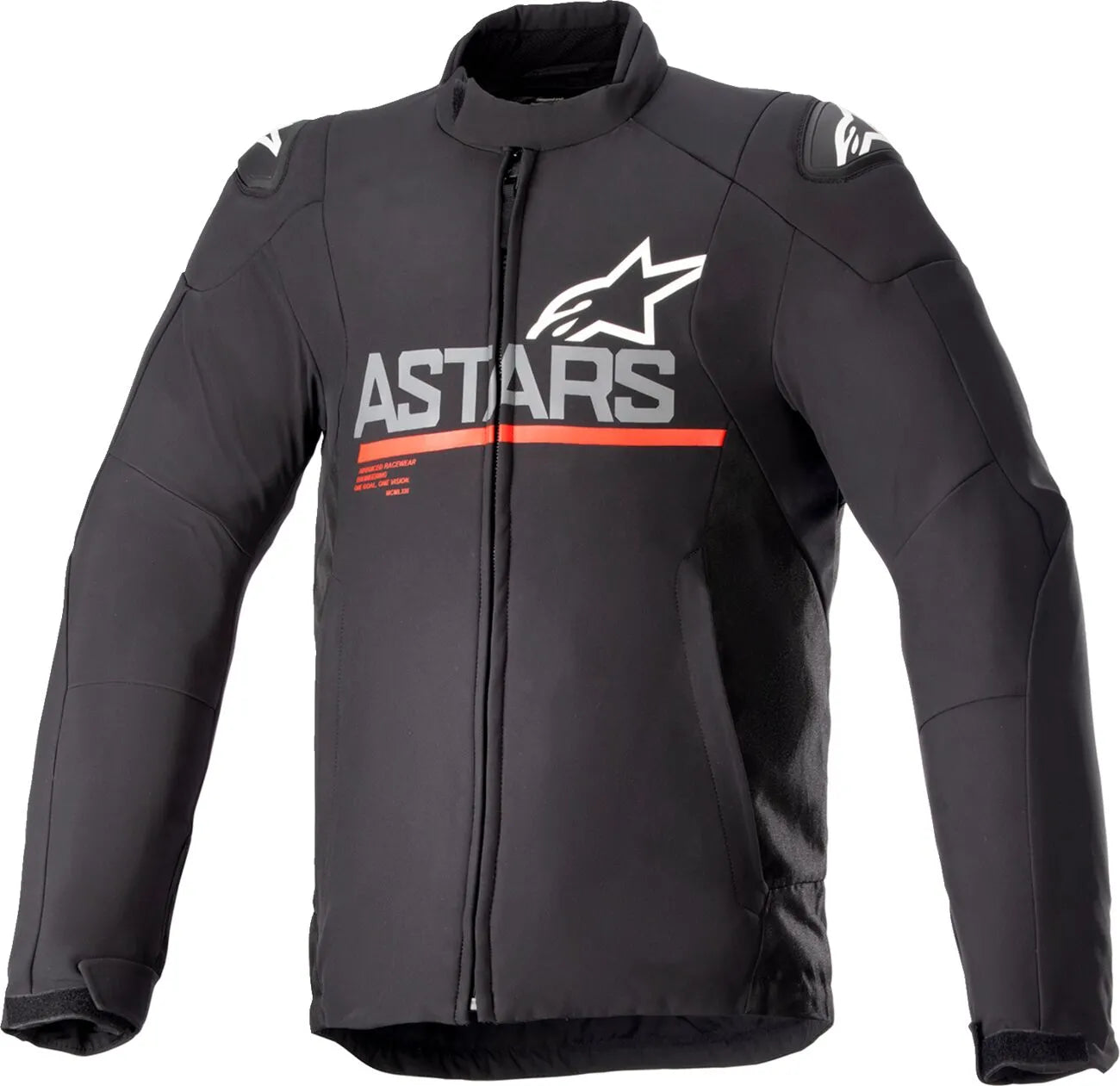Alpinestars Smx Waterproof Motorcycle Jacket - Black/Gray/Red