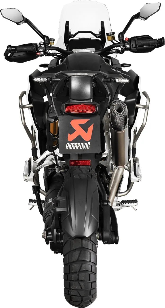 Akrapovic Slip-on Line Muffler With Carbon Fiber End Cap - ECE Street Legal Approved