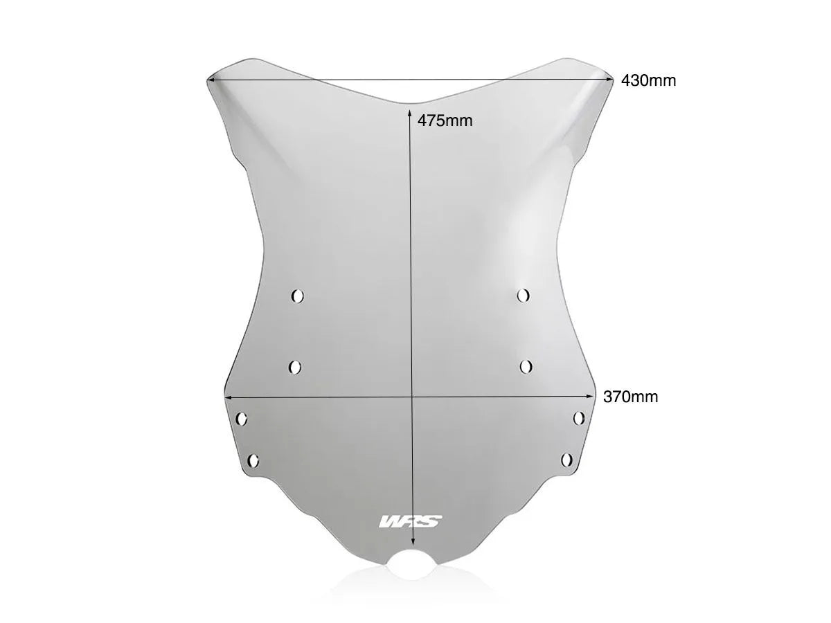 Wrs Windscreen - Enhanced Rider Protection