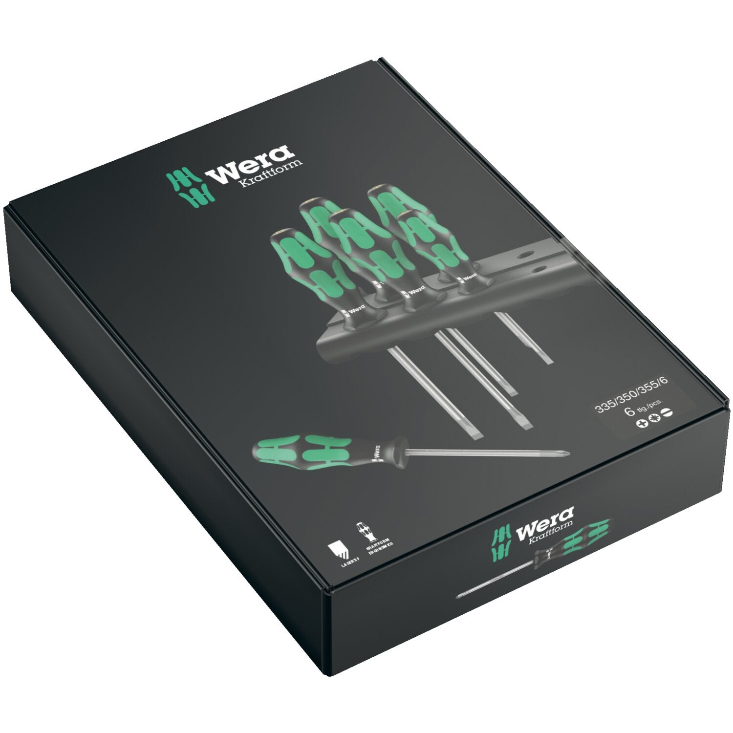Wera screwdriver set 6 pcs - Kraftform 300 plus