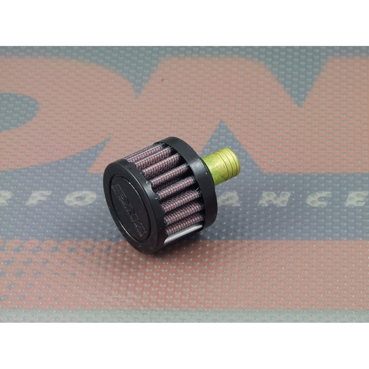 DNA Filters crank case vent filter rubber top male round