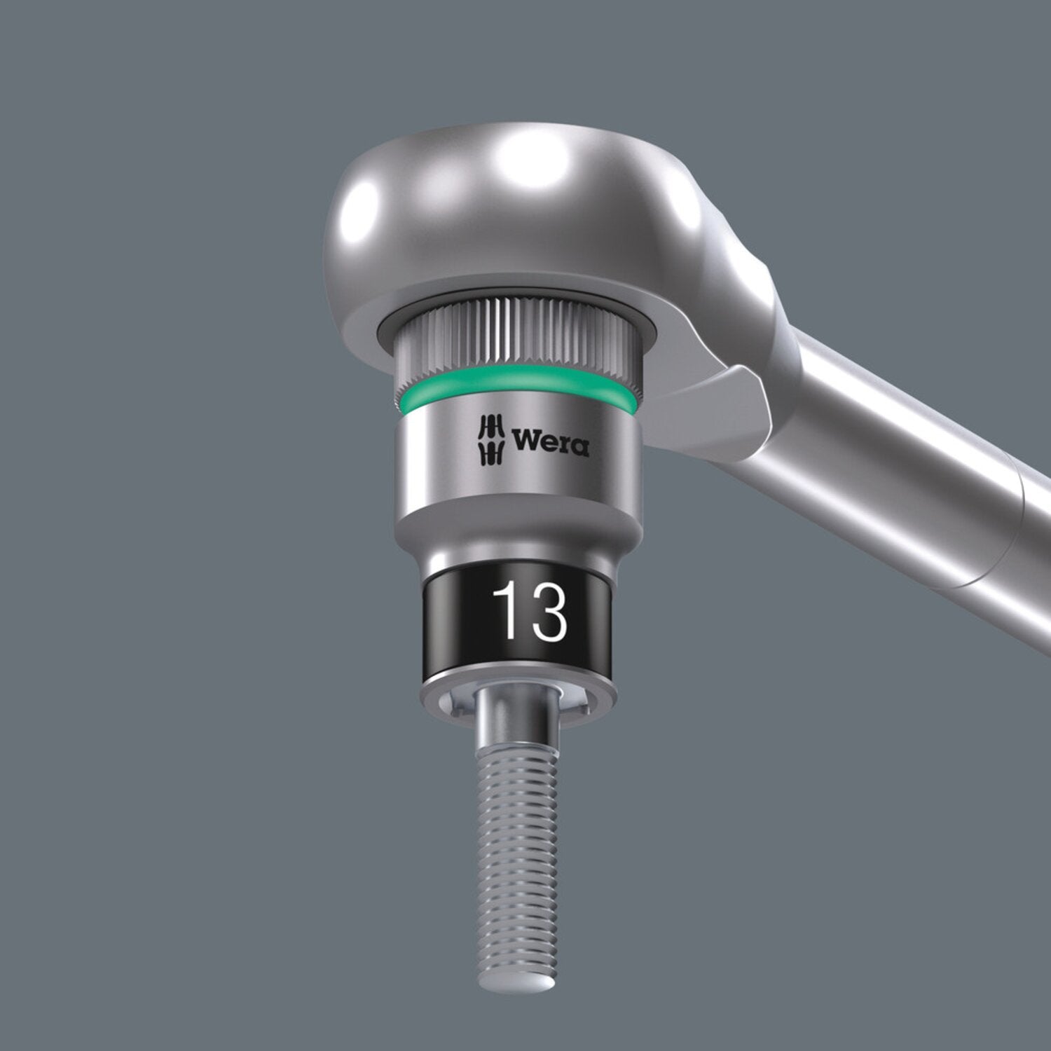 Wera Zyklop 1/4" socket with holding function - Metric 11.0