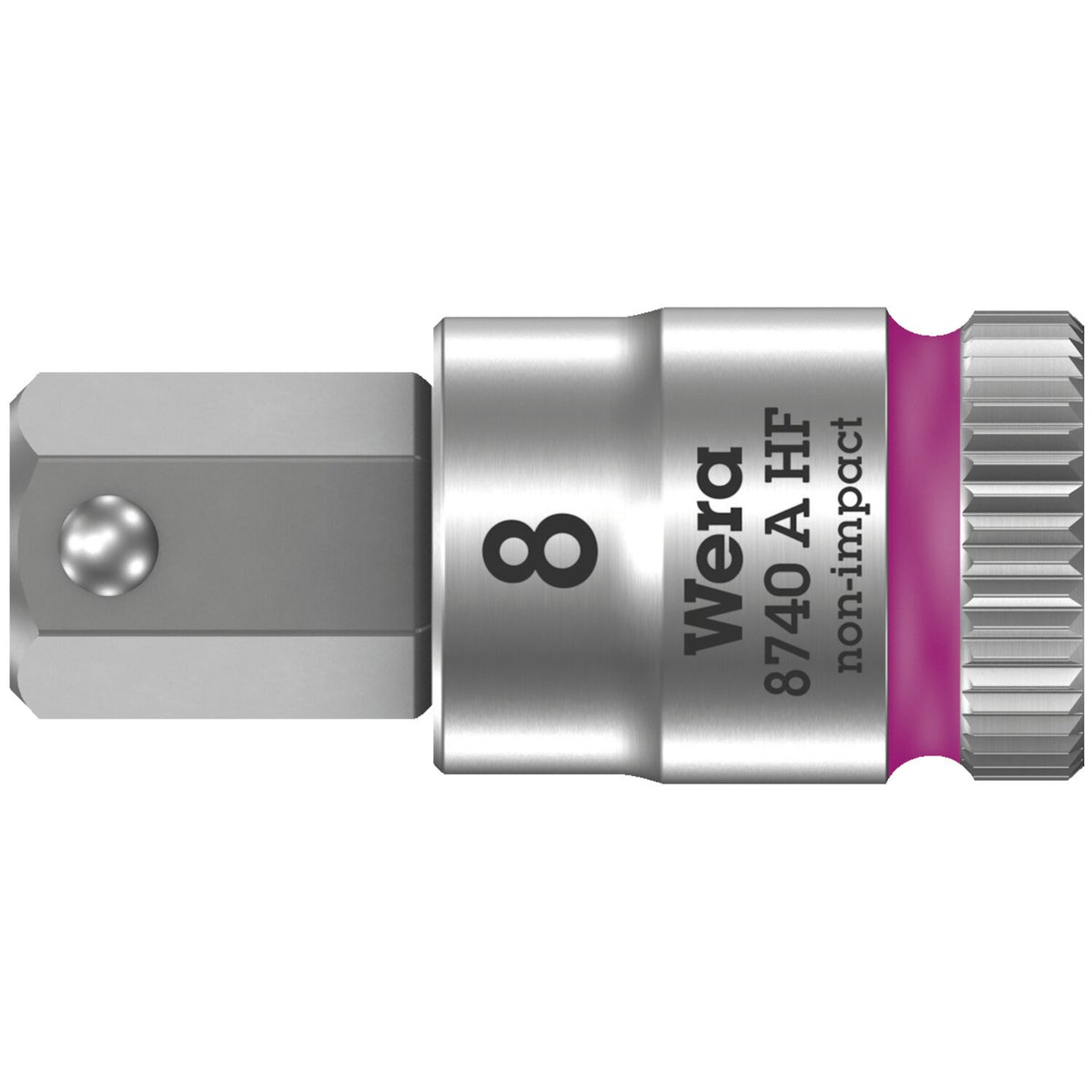 Wera Zyklop 1/4" Hex socket bit w/ holding function - Metric