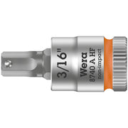Wera Zyklop 1/4" Hex socket bit w/ holding function US sizes