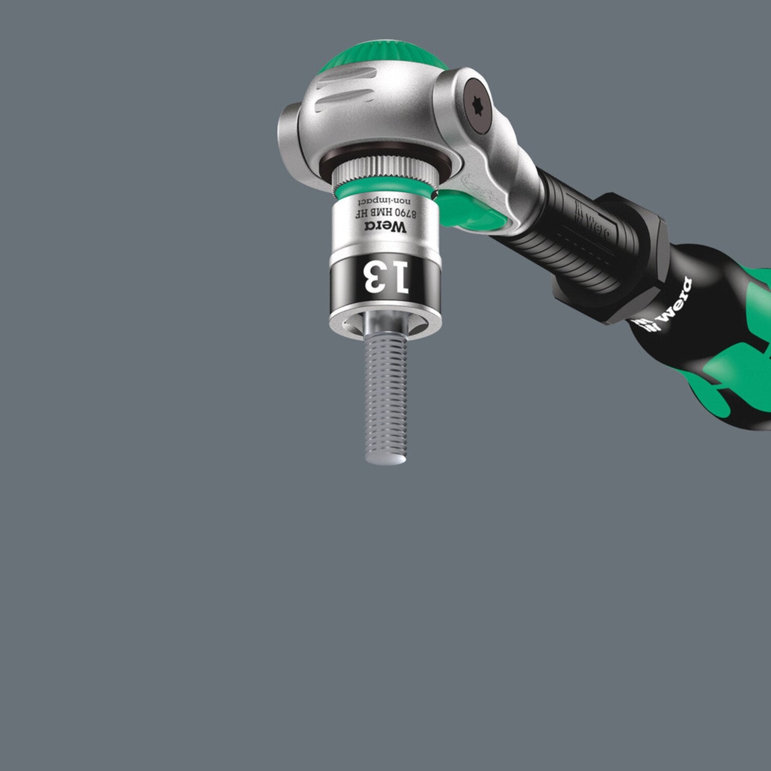 Wera Zyklop 3/8" socket with holding function - Metric 8.0