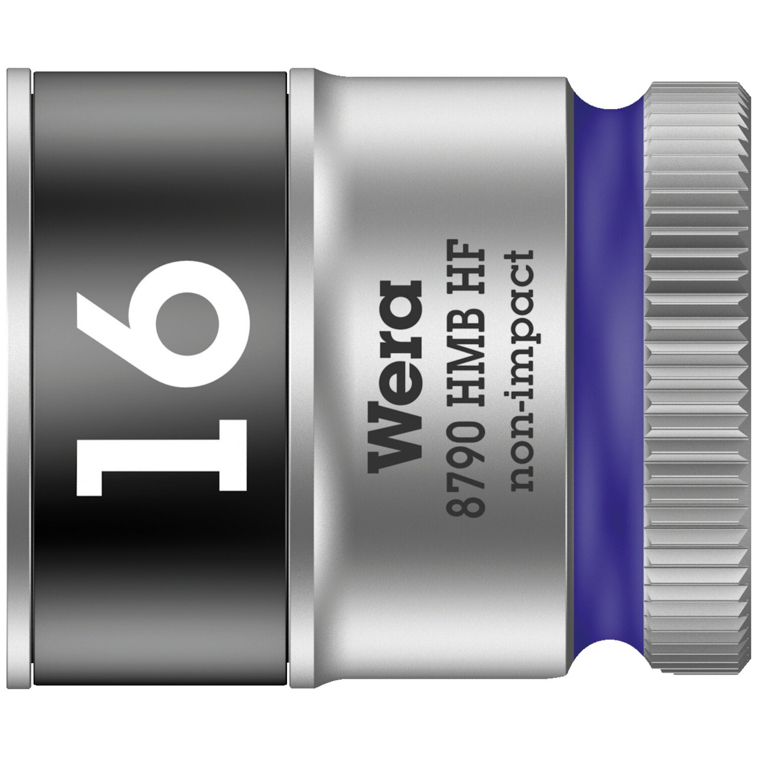 Wera Zyklop 3/8" socket with holding function - Metric 16.0