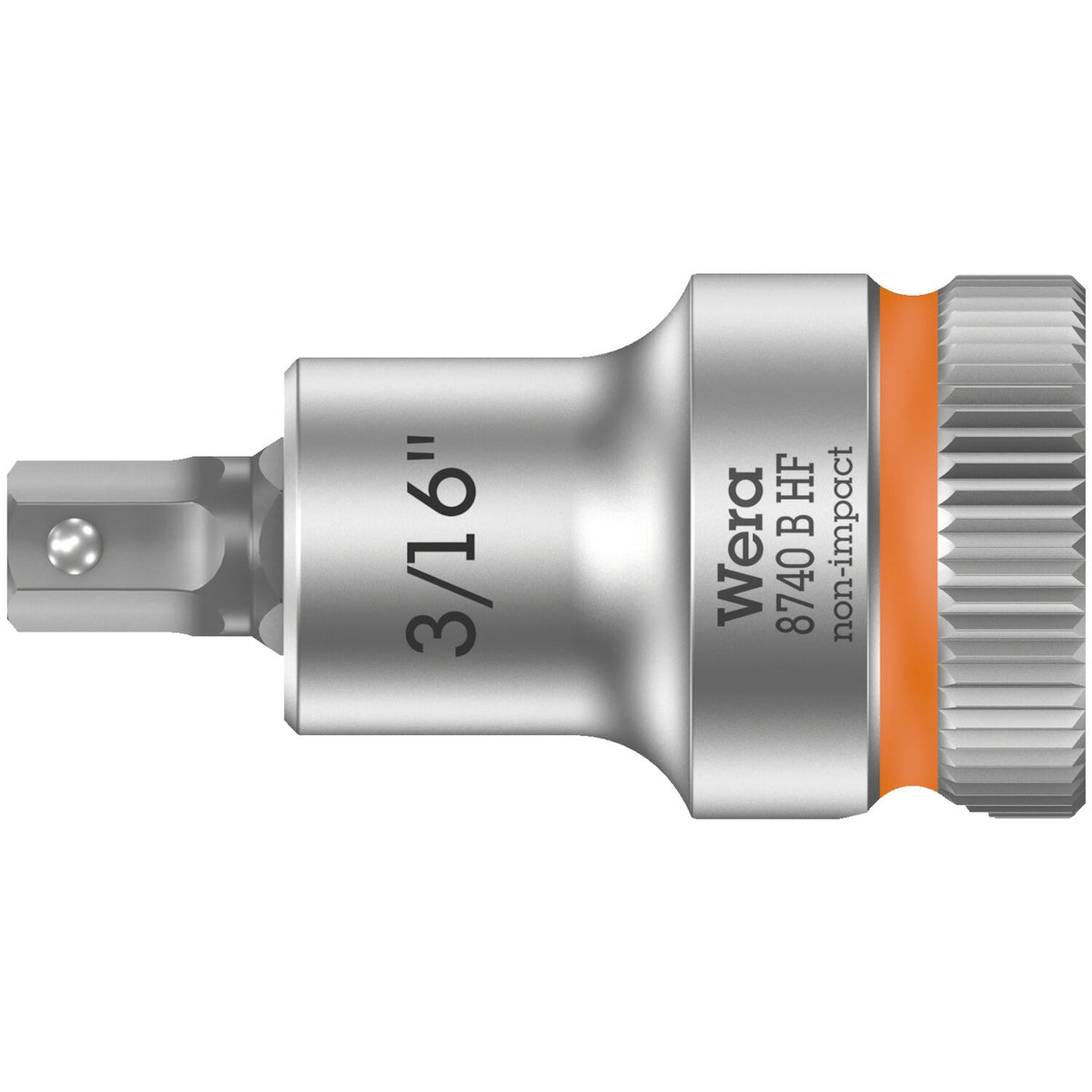 Wera Zyklop 3/8" Hex socket bit w/ holding function US sizes