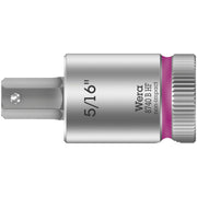 Wera Zyklop 3/8" Hex socket bit w/ holding function US sizes