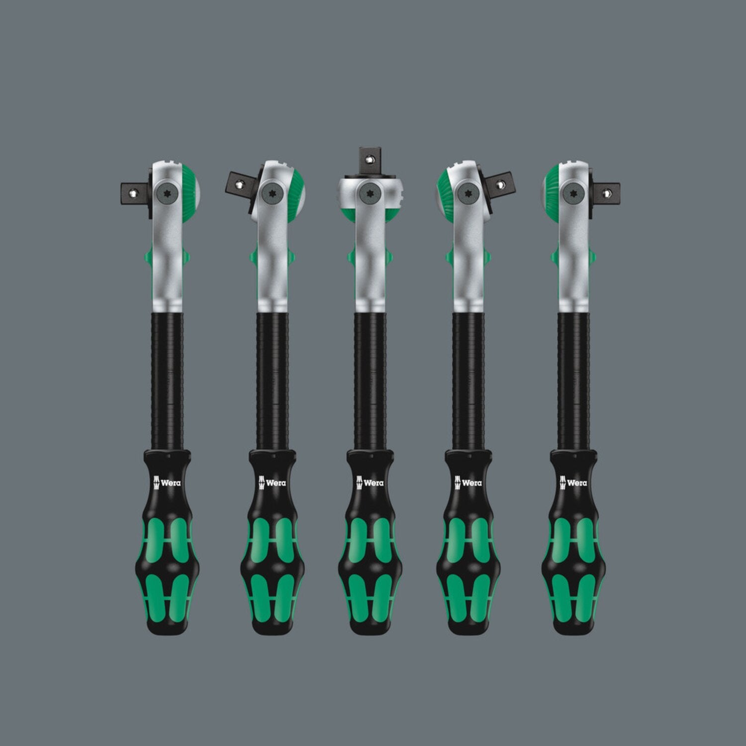 Wera Zyklop speed ratchet kit 1/2" drive - US sizes