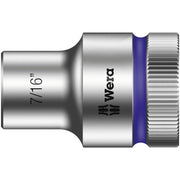 Wera Zyklop 1/2" socket - US sizes 7/16"
