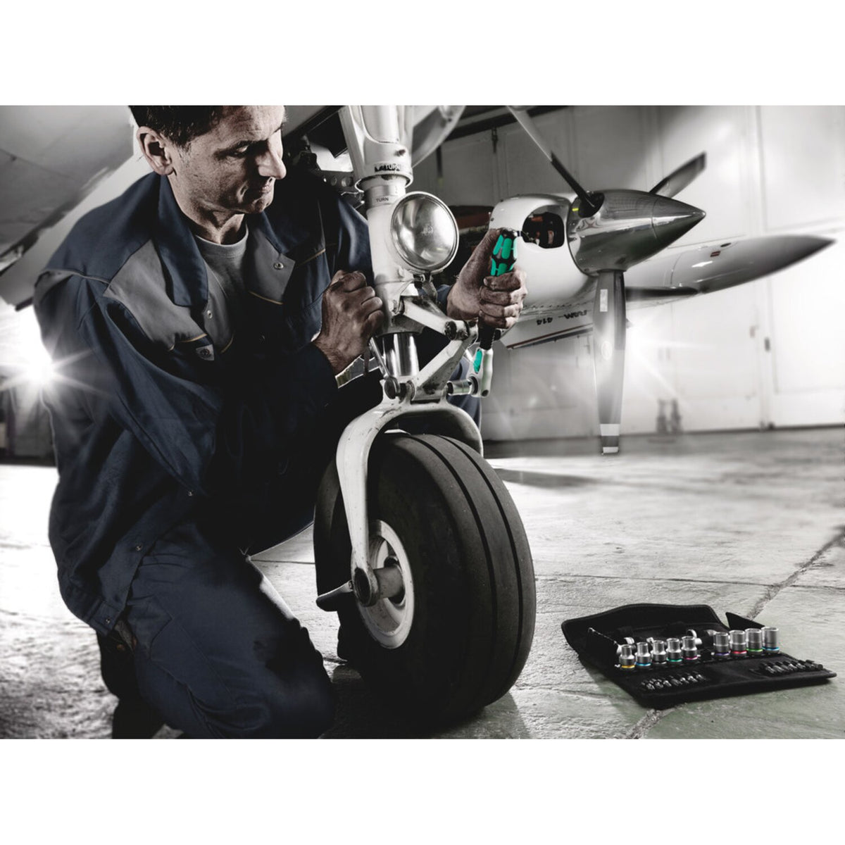 Wera Zyklop 1/2" socket - US sizes 5/8"