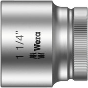 Wera Zyklop 1/2" socket - US sizes 1-1/4"