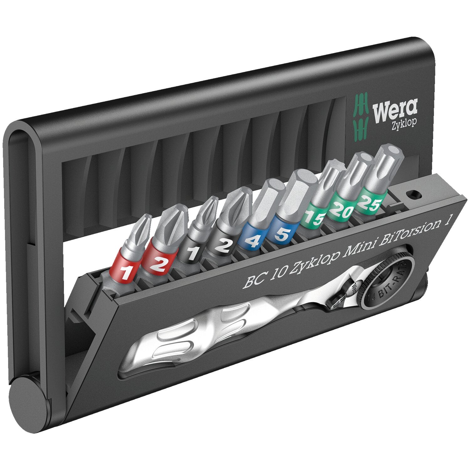 Wera bit-check 10 pcs - Zyklop Mini BiTorison 1