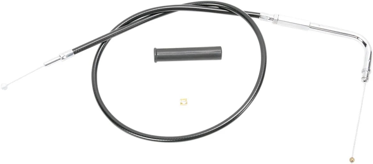 DRAG SPECIALTIES Black Vinyl Throttle Cable 30-3/4" Housing