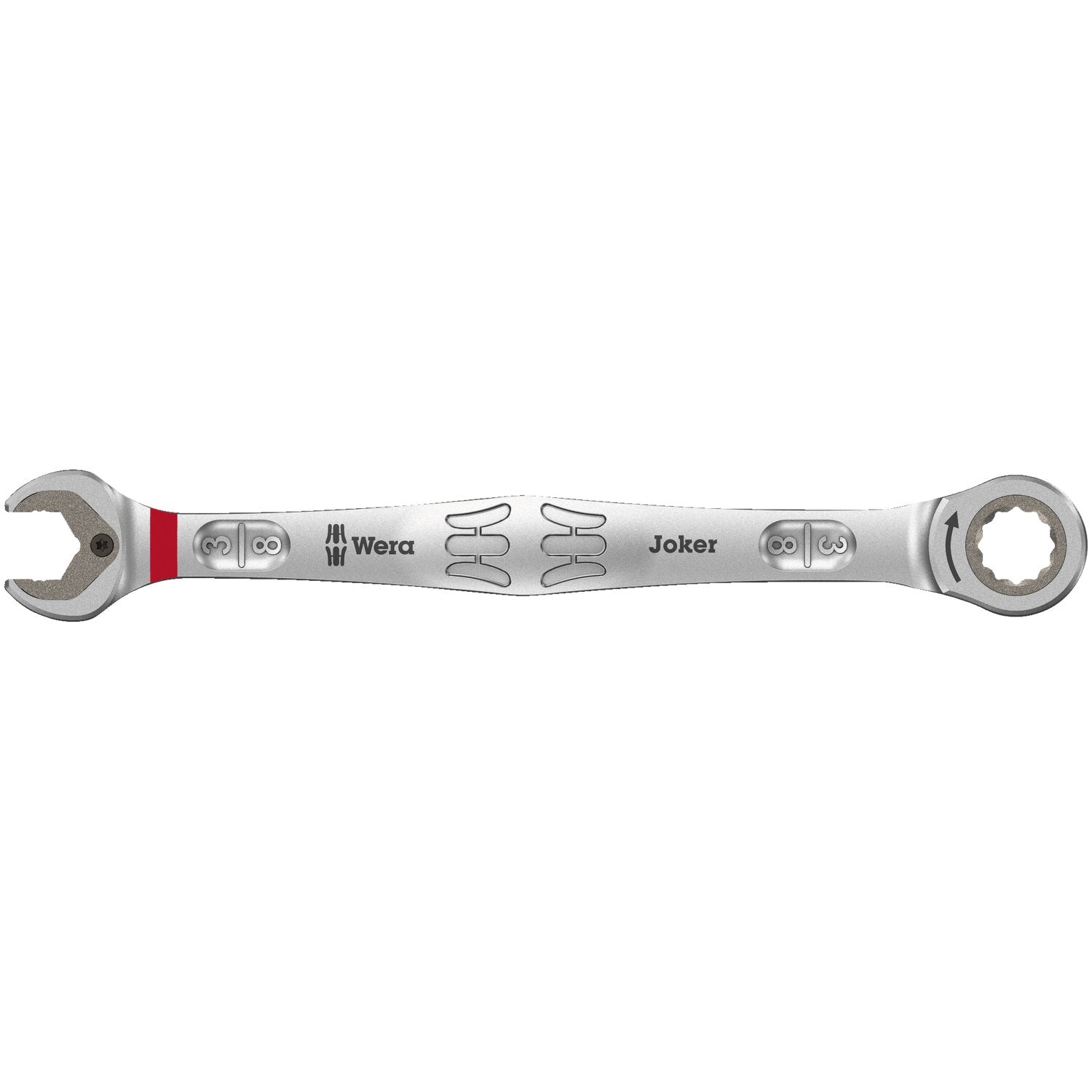 Wera ratcheting wrench open/ box end 3/8" Joker - US sizes