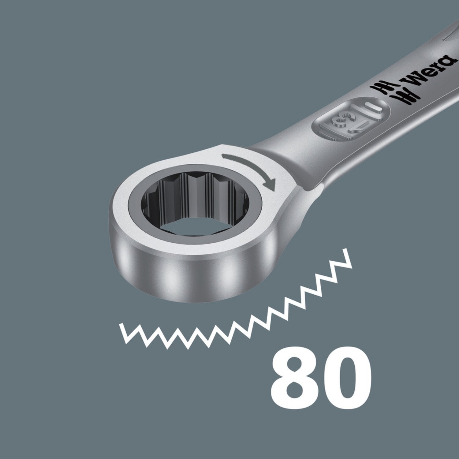 Wera ratcheting wrench open/ box end 1/2" Joker - US sizes