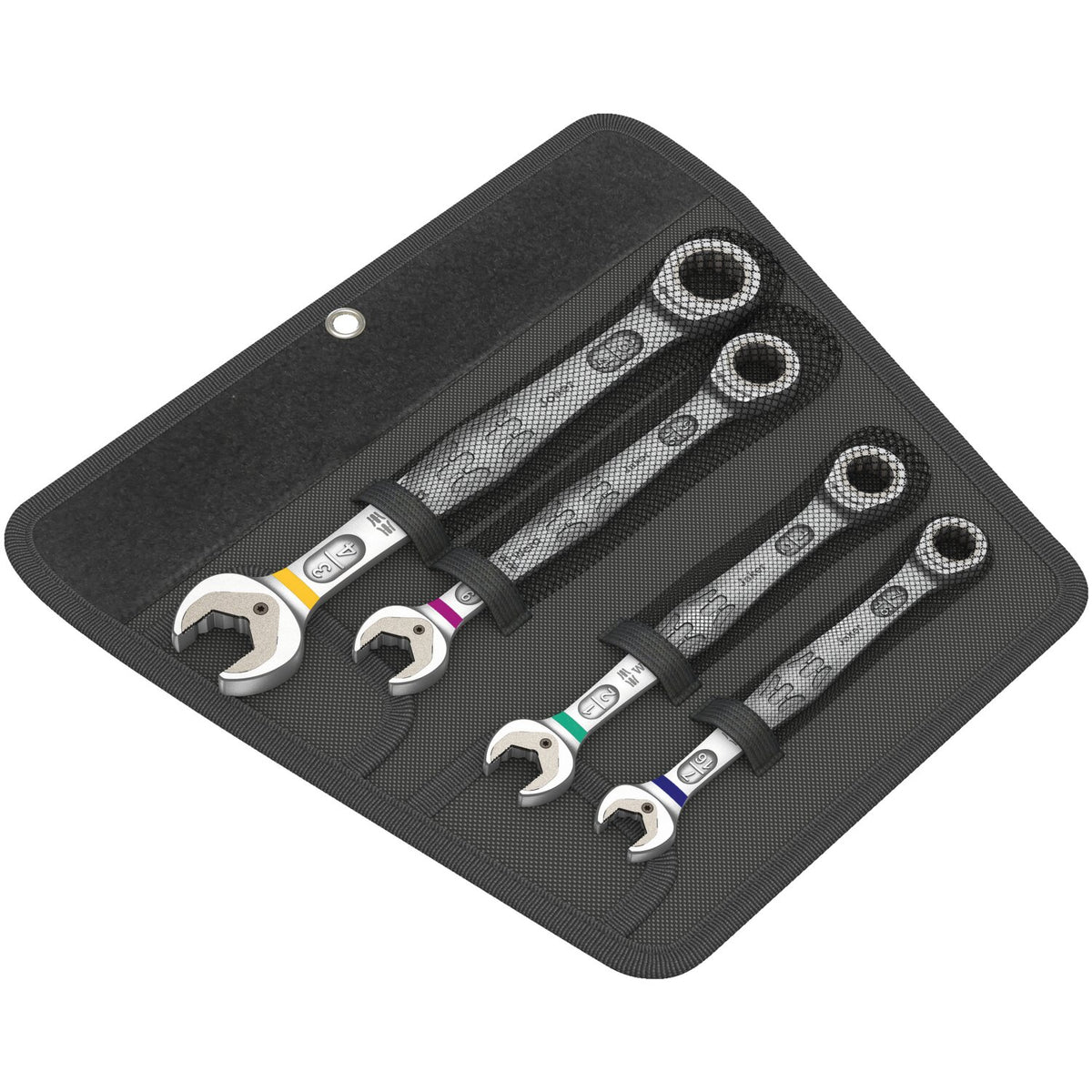 Wera ratcheting wrench set Joker open/ box end - US sizes