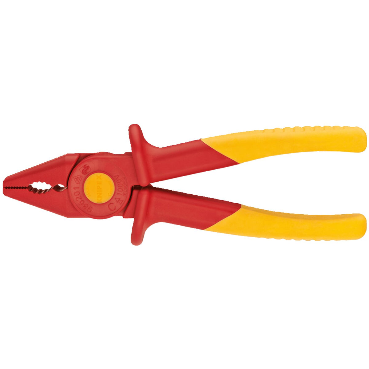 Knipex flat nose pliers plastic VDE
