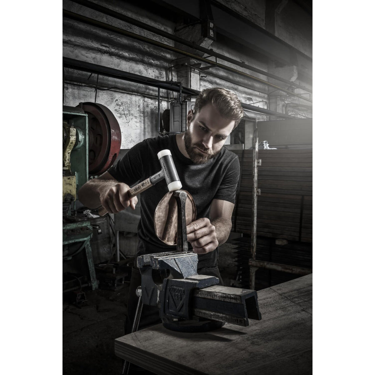 Halder mallet non rebound Supercraft soft face 335mm long