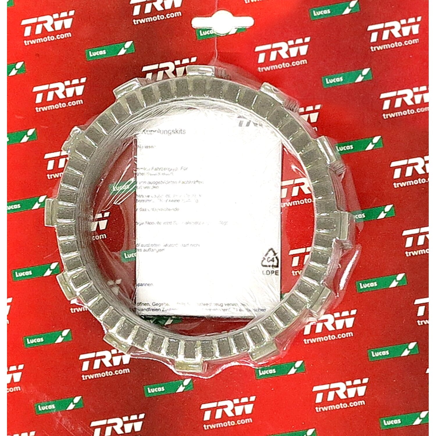 TRW clutch plate kit frictions discs