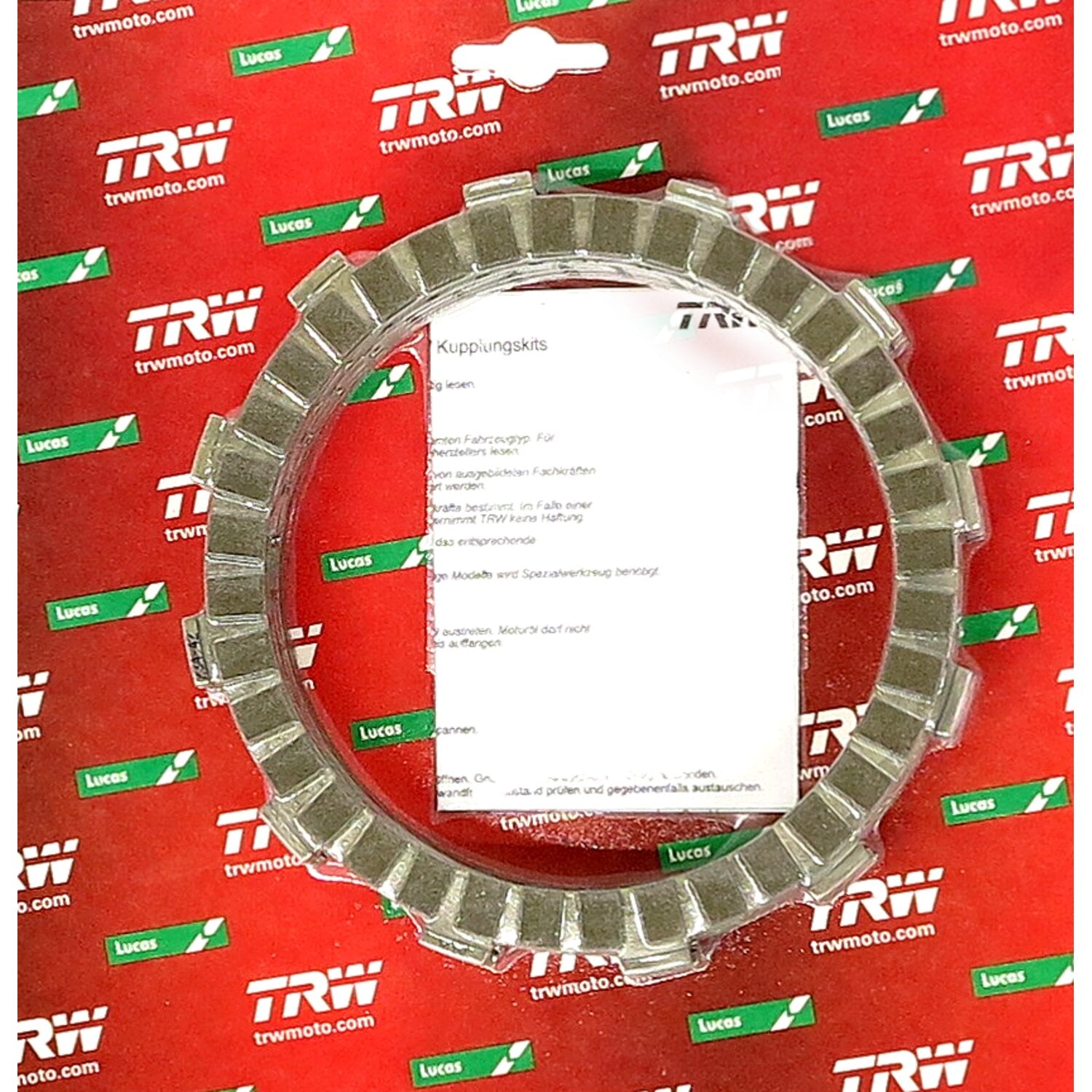 TRW clutch plate kit frictions discs