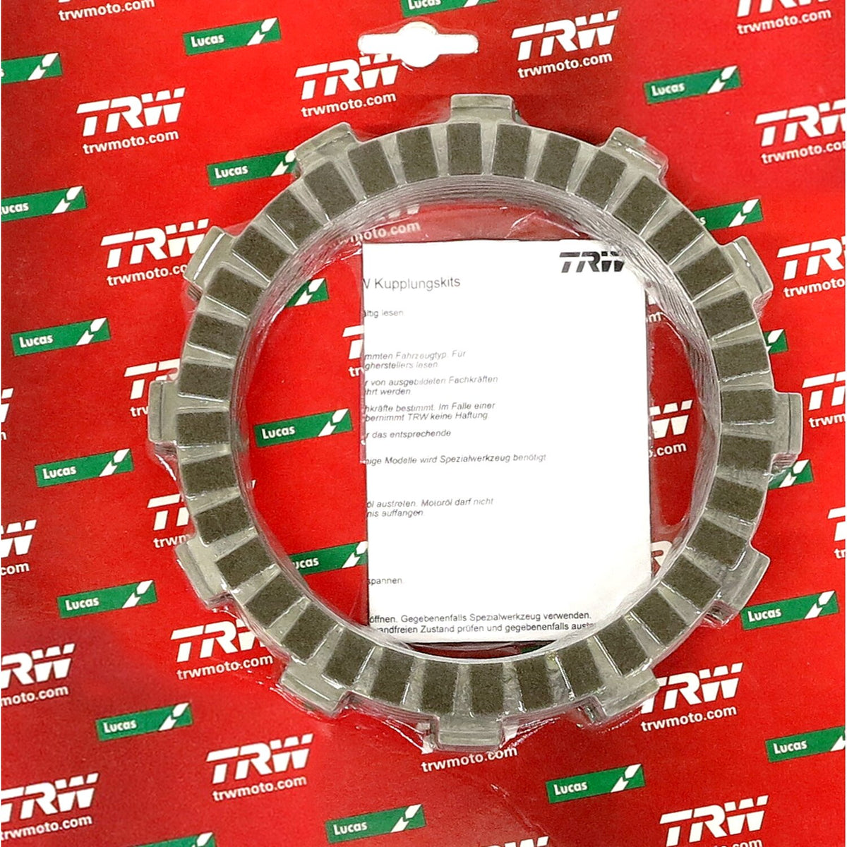 TRW clutch plate kit frictions discs