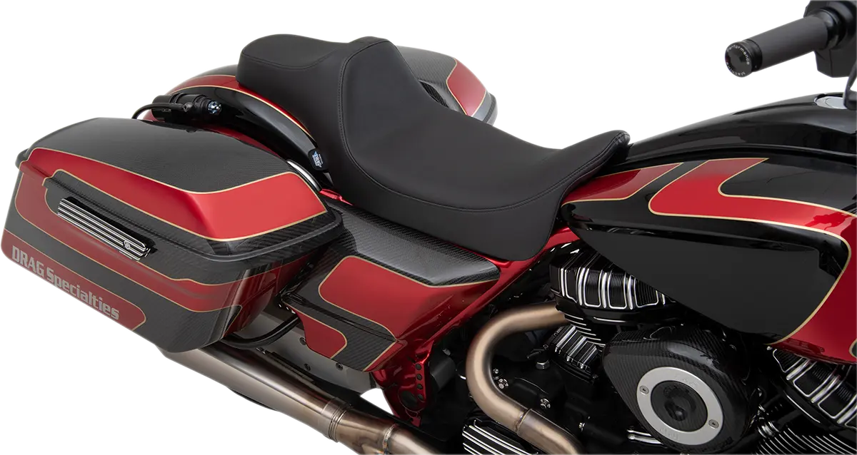 Drag Specialties Extended Reach Seat - For Harley Davidson