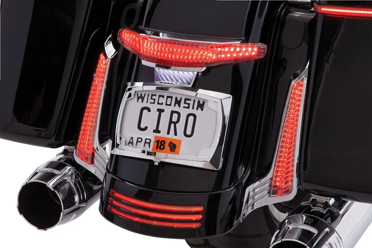 Ciro Latitude Taillight And License Plate Mount